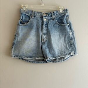 Xhilaration Light Blue Denim High-Rise Jean Shorts